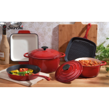 Factory Supply Enameled Cast Iron Cooking Pot Set